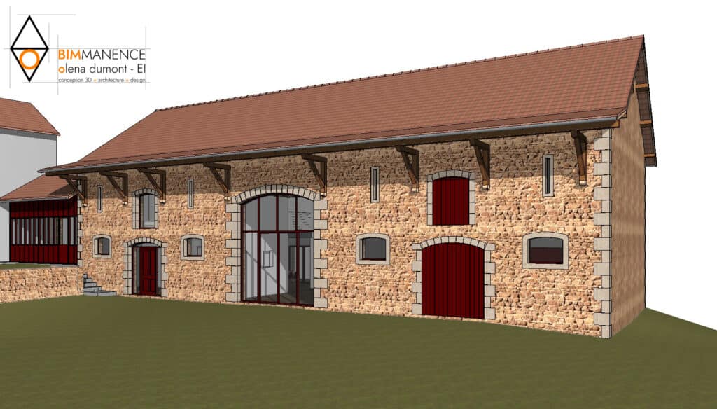 Mission conception 3D BIM Manence Olena Dumont Architecte D concept projet modeling design (10)