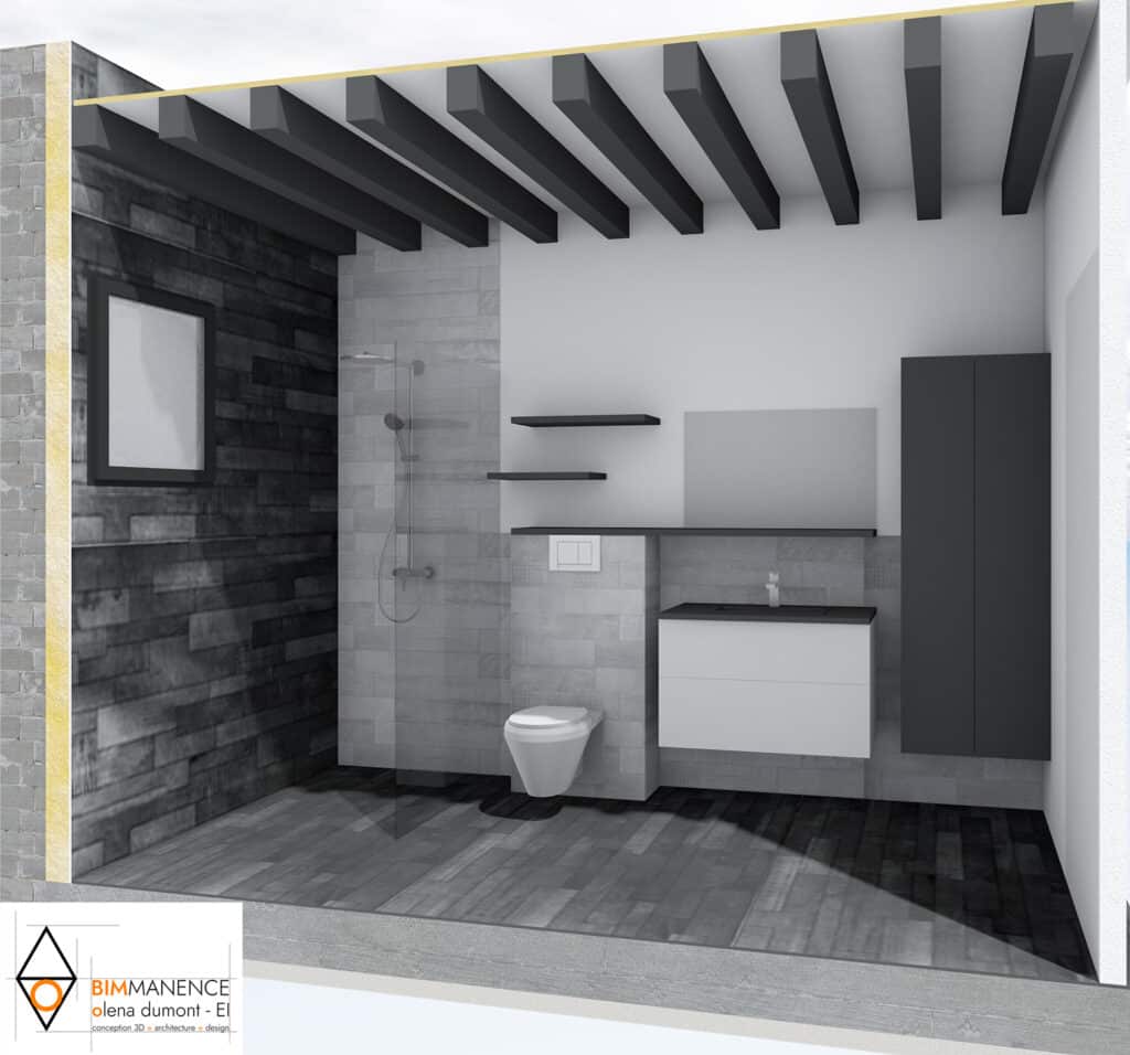 Olena Dumont Architecte Architecture Design Conception 3D Bim modeling Permis de construire 71