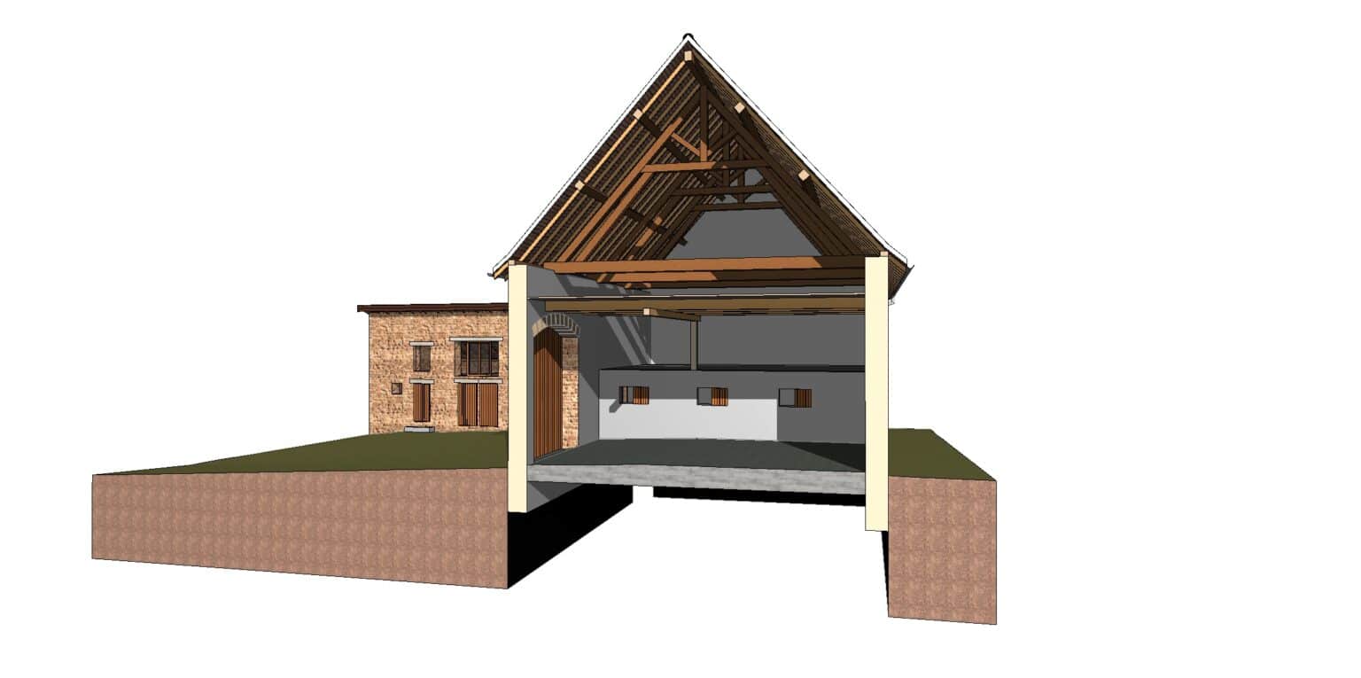 4 Etat des lieux Conception 3D BIMManence Olena Dumont Architecte concept projet bim modeling design dépôt permis de construire