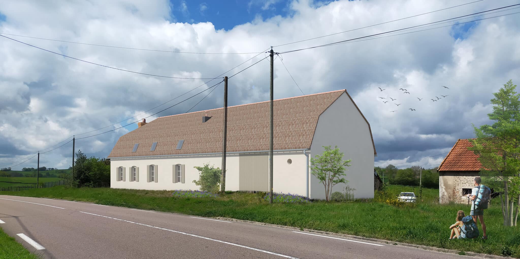 5 - après BimManence Olena Dumont Architecte Architecture Design Conception 3D Bim modeling Permis de construire 71