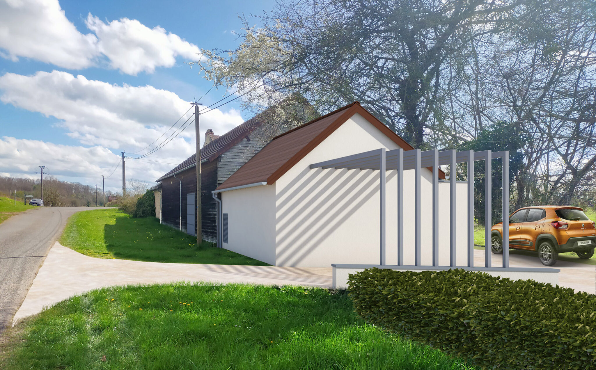 7 - après BimManence Olena Dumont Architecte Architecture Design Conception 3D Bim modeling Permis de construire 71