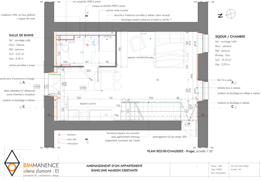 avp 17 Olena Dumont Architecte Architecture Design Conception 3D Bim modeling Permis de construire 71 BimManence Mission avant projet