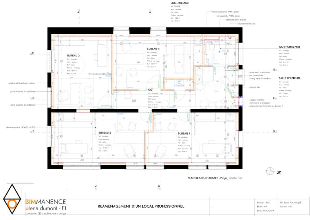 avp 5 Olena Dumont Architecte Architecture Design Conception 3D Bim modeling Permis de construire 71 BimManence Mission avant projet