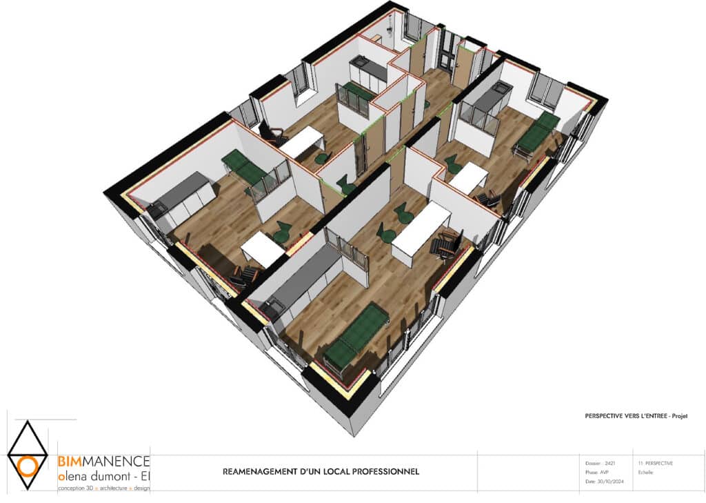 avp 6 Olena Dumont Architecte Architecture Design Conception 3D Bim modeling Permis de construire 71 BimManence Mission avant projet